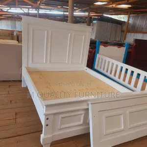 Wooden White Cozy Beds-5*6