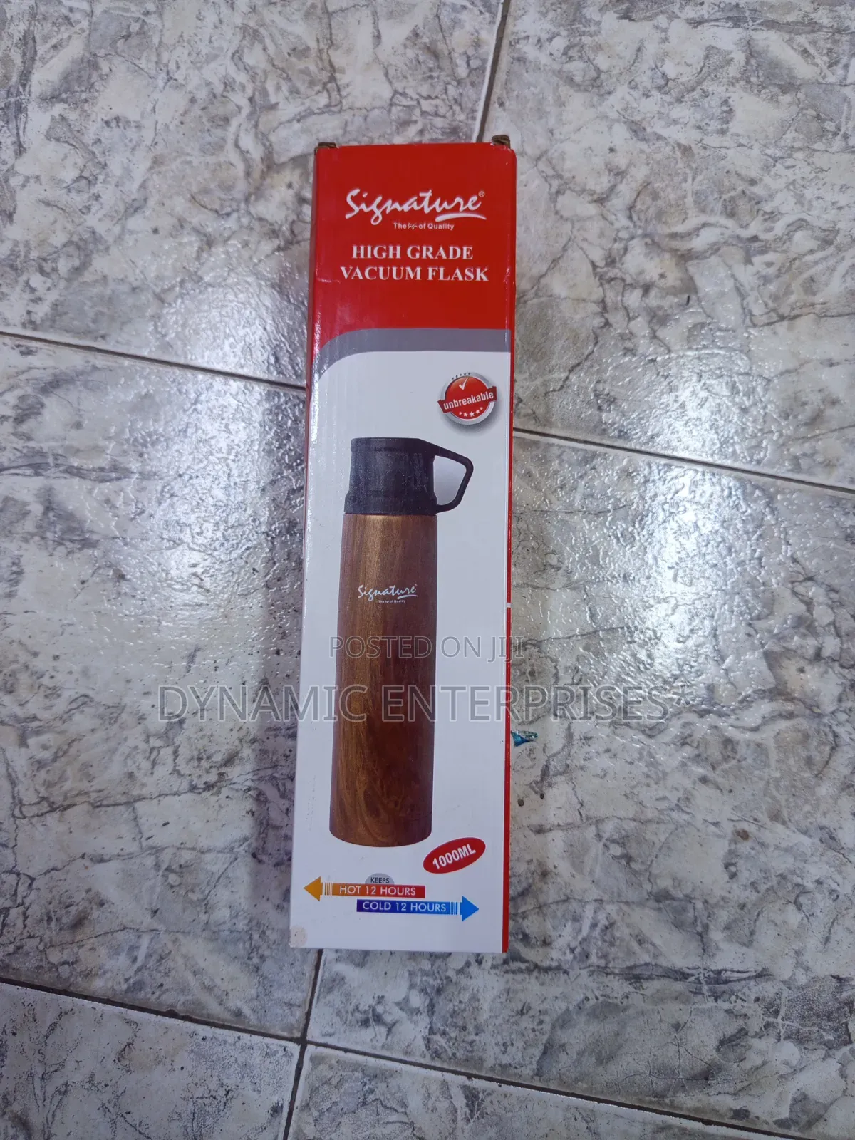 Signature 1l Unbreakable Vacuum Flask