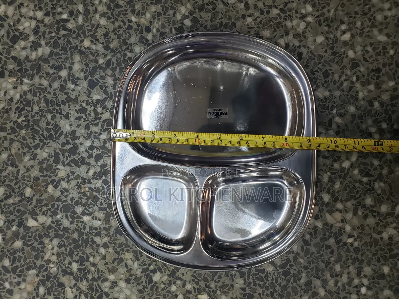 6pcs Stainless Steel Partition Plate