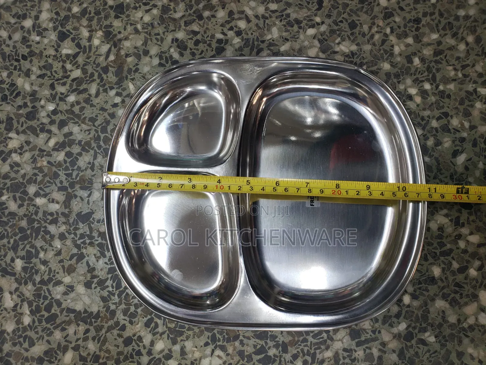 6pcs Stainless Steel Partition Plate