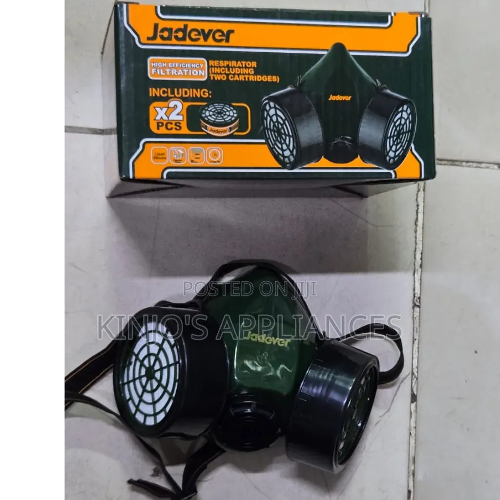 Jadever Half Mask Respirator With 2 Cartridges