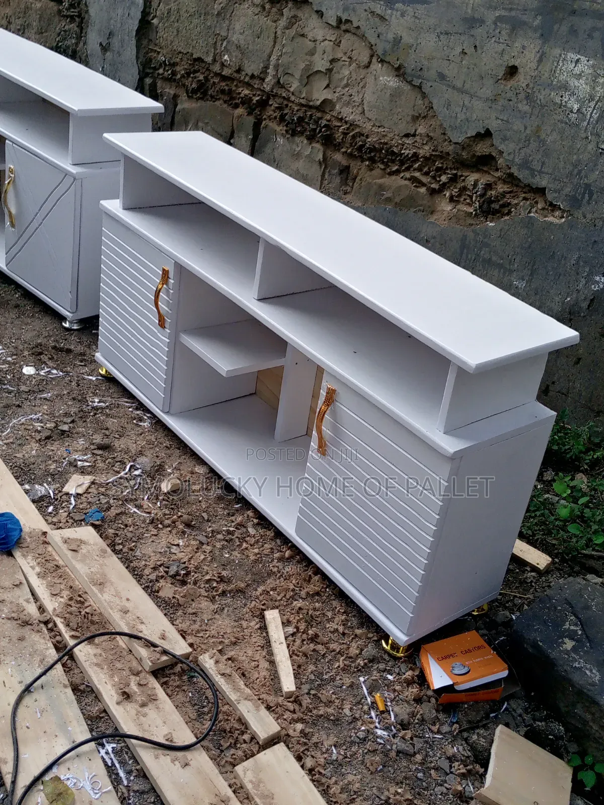 Tv Stand. Queen Size Latest Design
