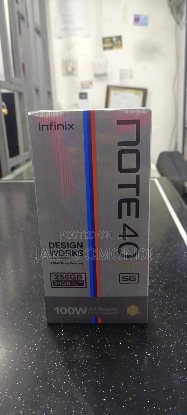 New Infinix Note 40 Pro Plus 5G 256 GB Gray