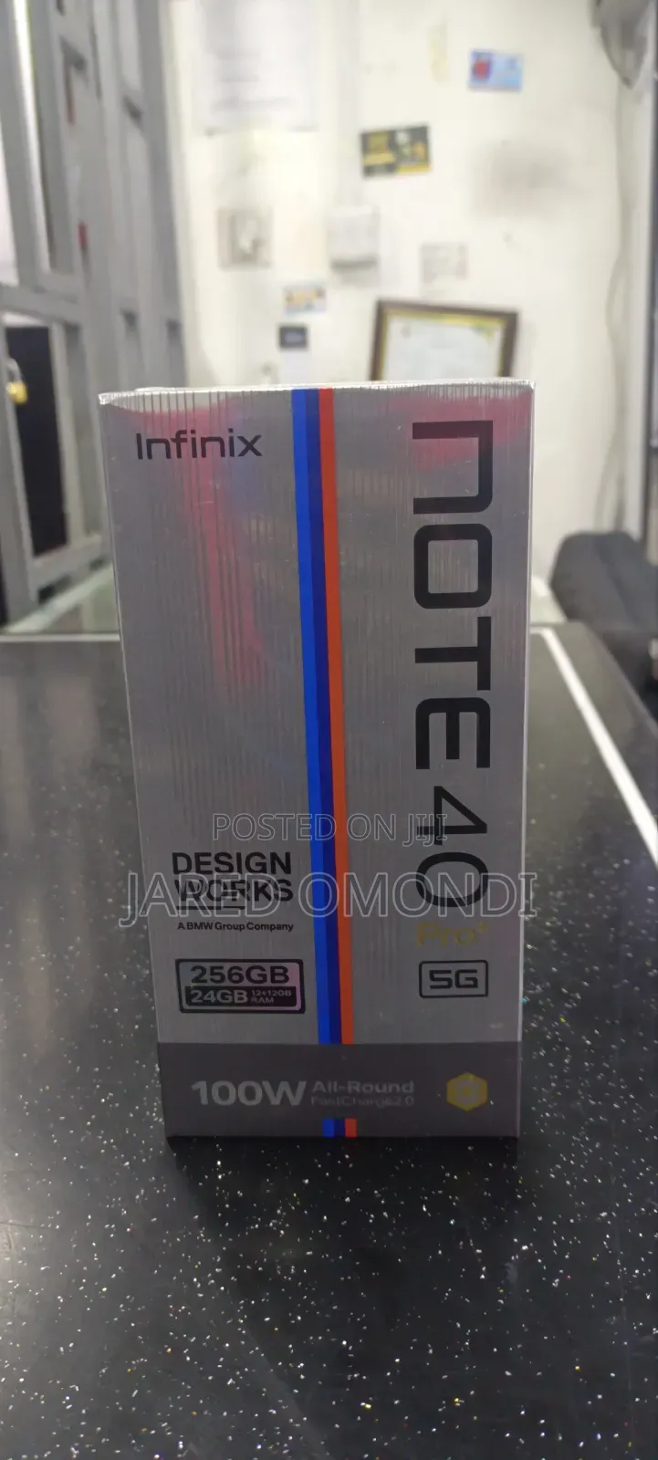 New Infinix Note 40 Pro Plus 5G 256 GB Gray
