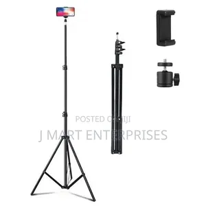 2m Tripod Stand With Phone Holder