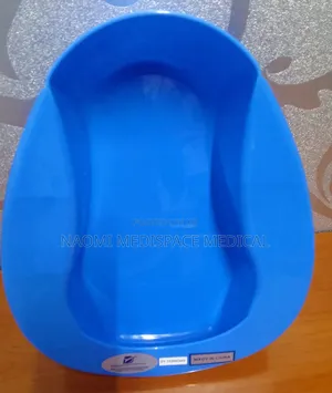 Blue Plastic Bed Pan