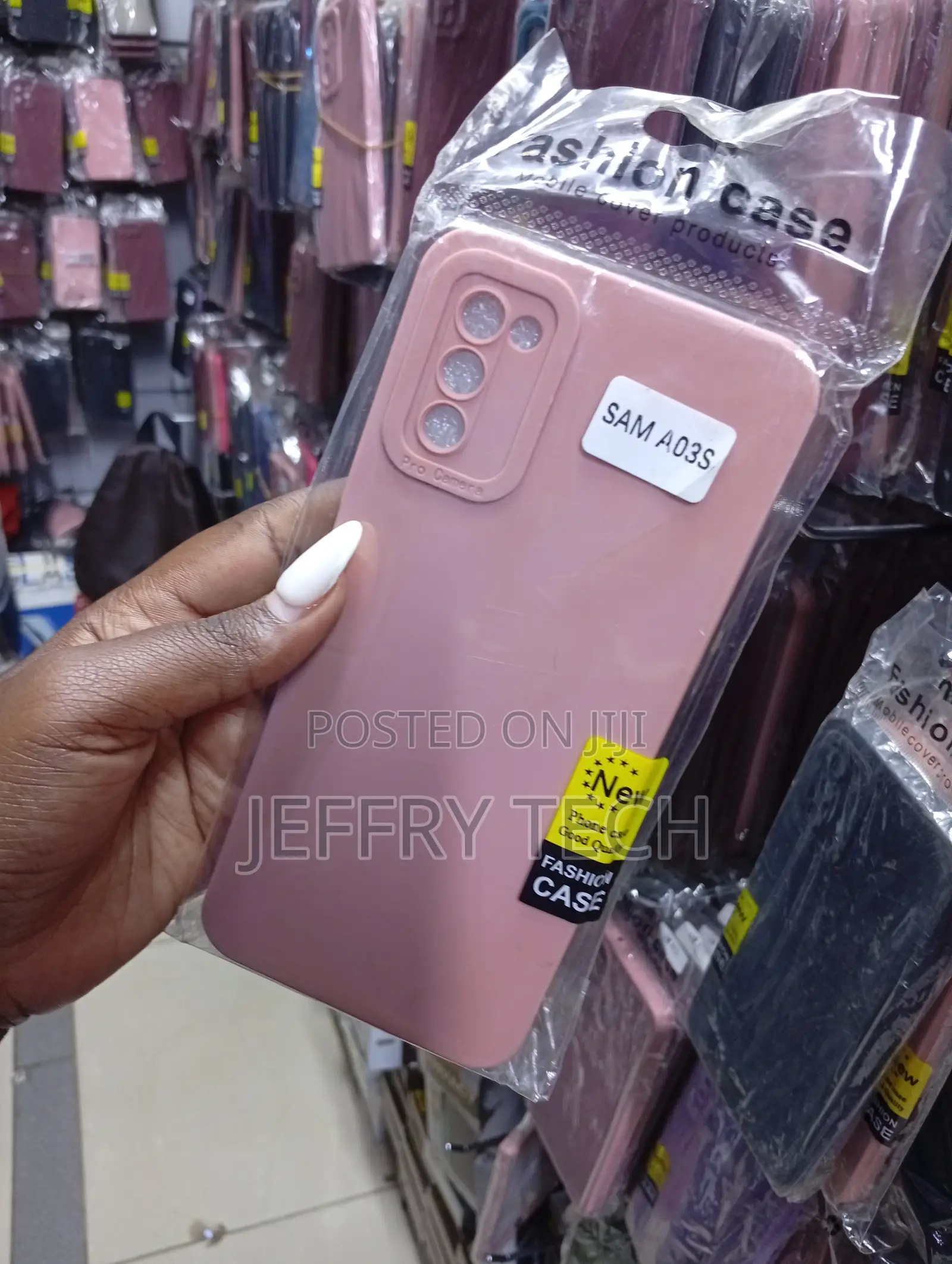 Samsung Galaxy A03spink Silicone Phone Case