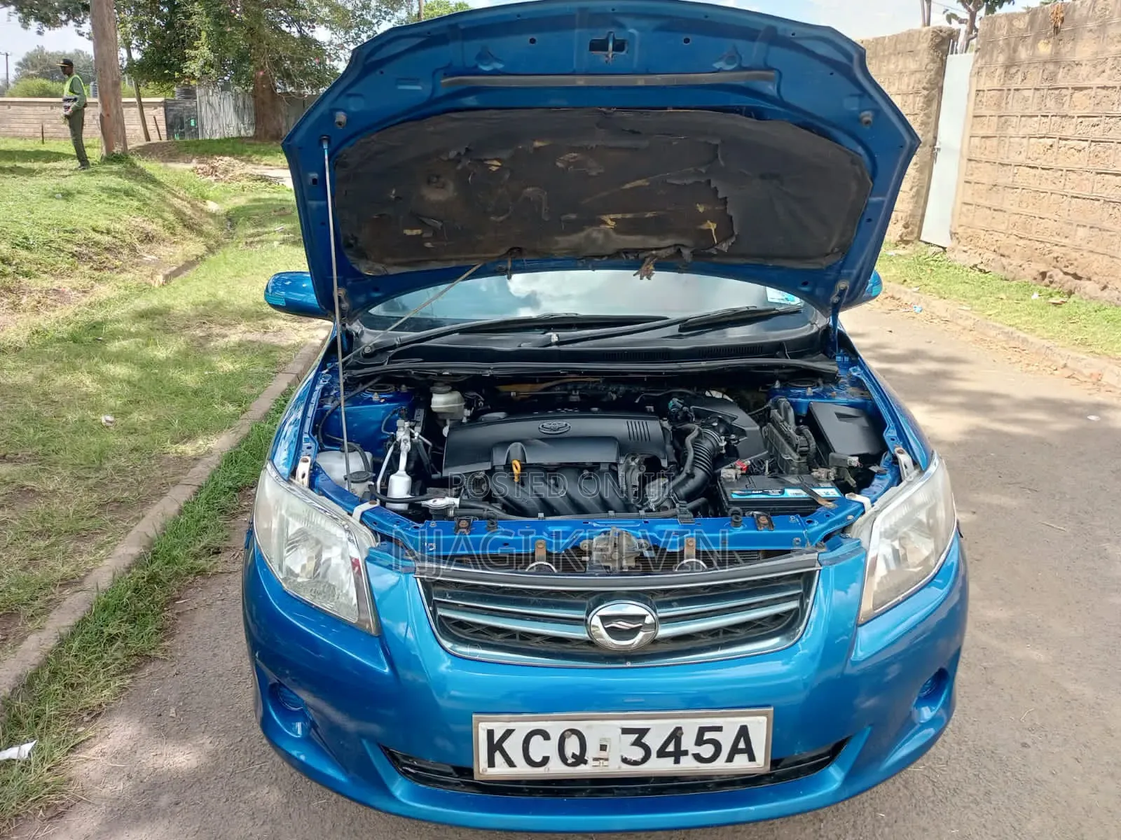 Toyota Corolla Fielder 2011 Blue