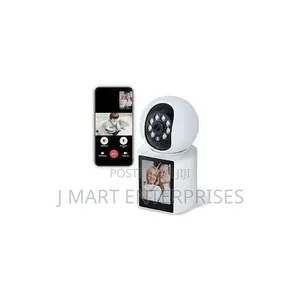 Video Calling Smart Wifi Camera 2.4 Inch Screen Ai Detect Two Way