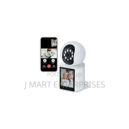 Video Calling Smart Wifi Camera 2.4 Inch Screen Ai Detect Two Way
