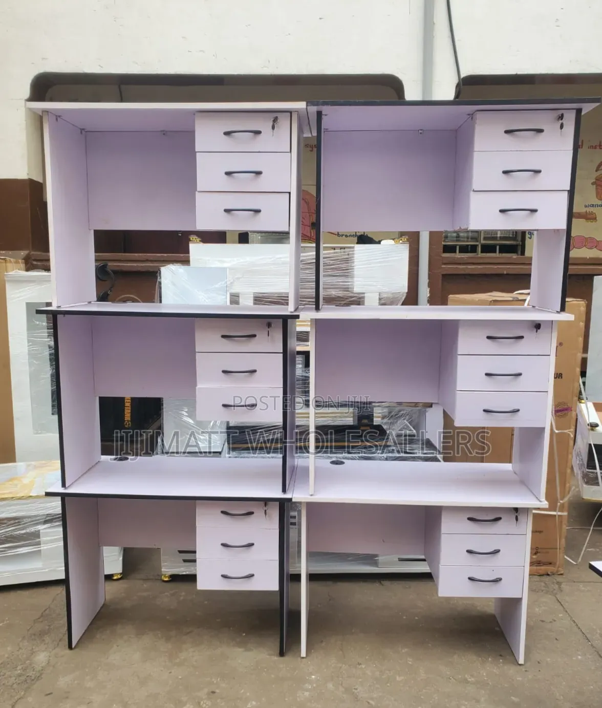Office Desk Table,Available in Different Colours White,Grey ,Brown