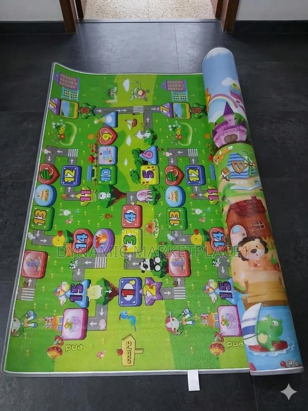 Educational Play Mat Game Floor Rug - main view