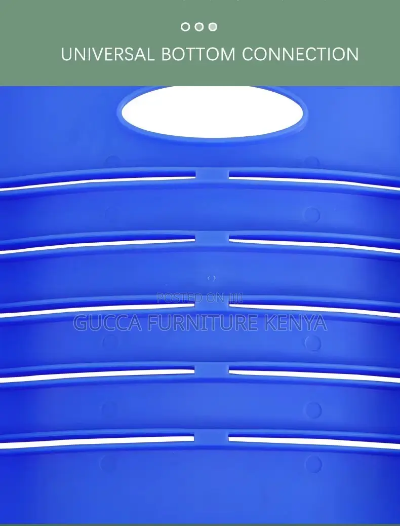 Blue Height Adjustable Classroom Kids Desk Chair Set
