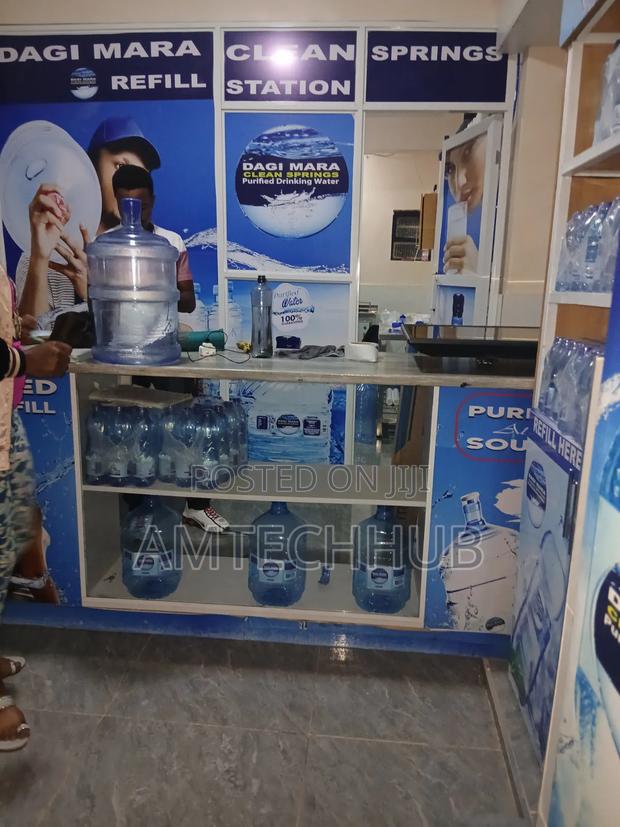 Double Water Vending Cabinet/Refilling Station Machine - thumbnail 4