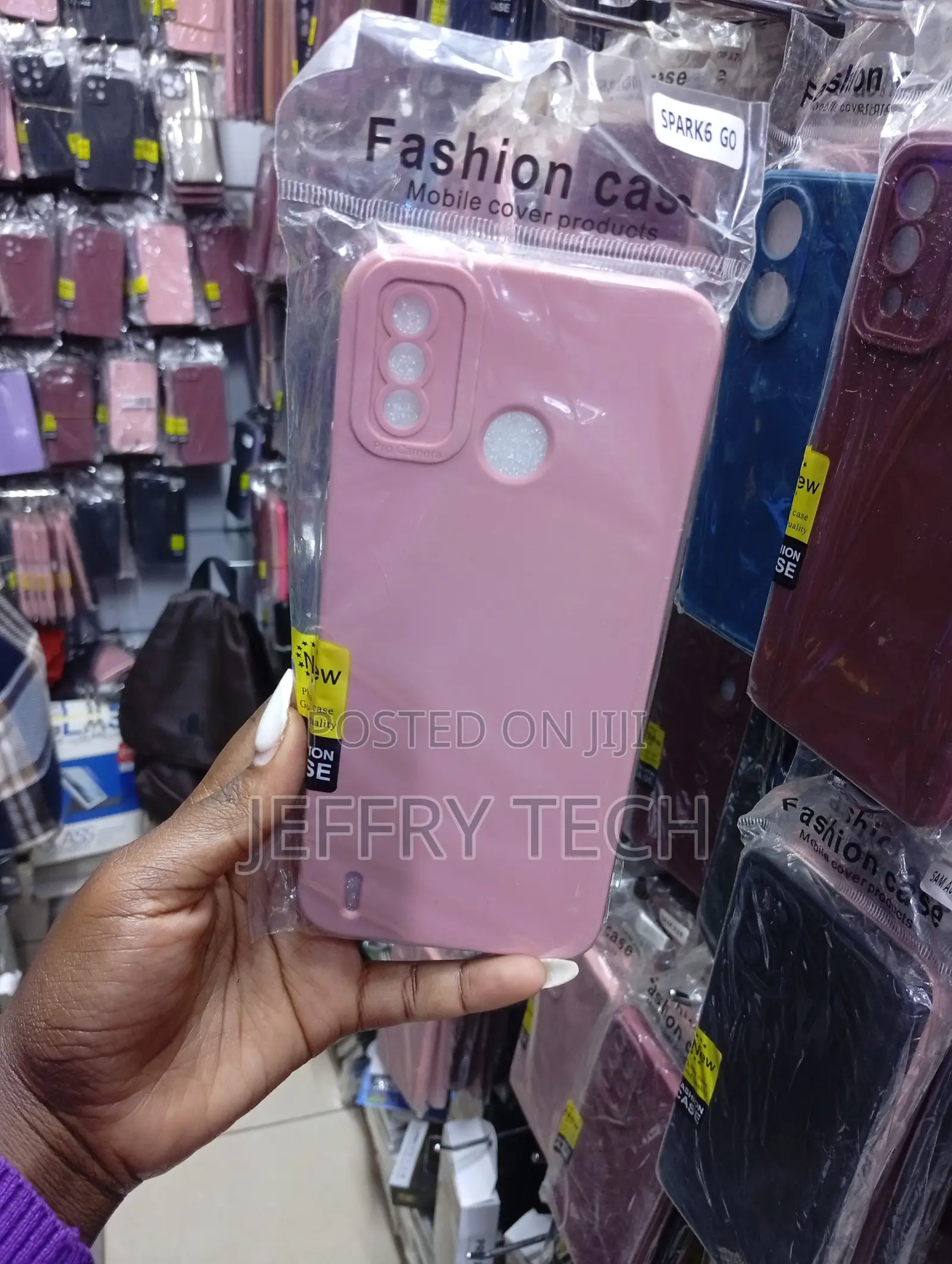 Tecno Spark 6 Go Matte Finish Case