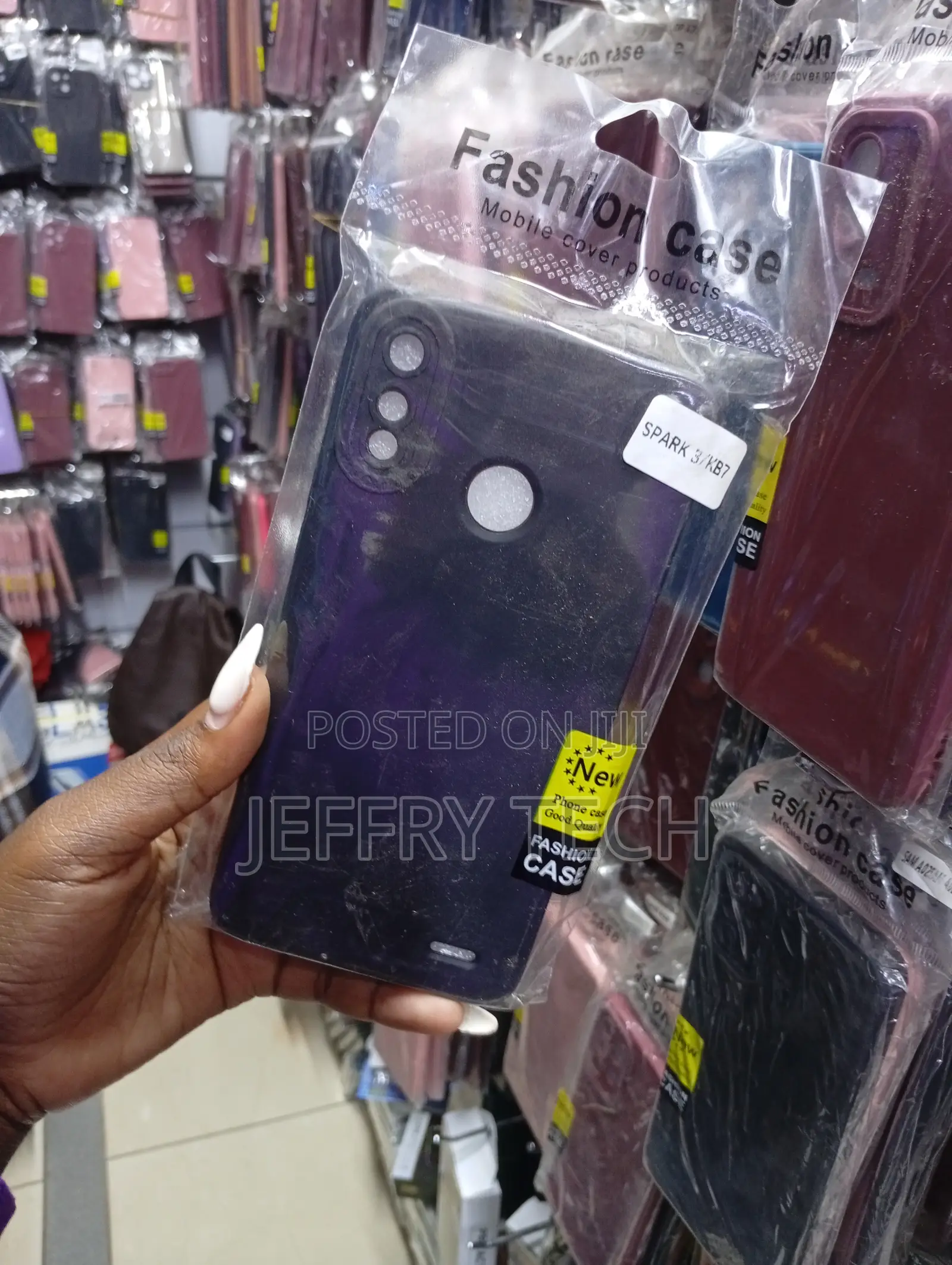 Tecno Spark 3 Fashion Case Mobile Cover