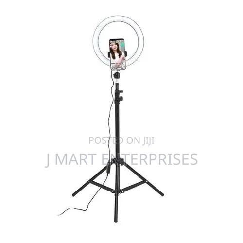 10-Inch Ring Fill Light With 2m Light Stand for Perfect Photos