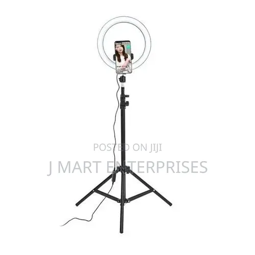 10-Inch Ring Fill Light With 2m Light Stand for Perfect Photos