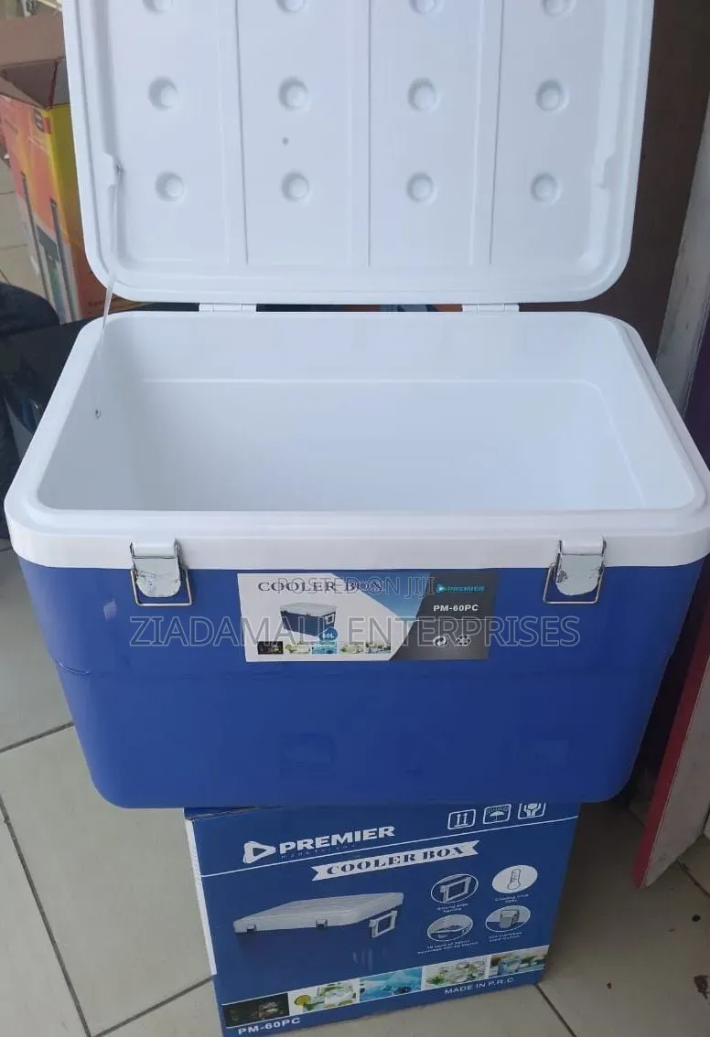 Cooler Box 60 Litres Premier Spacious Cooling Solution for Outdoor