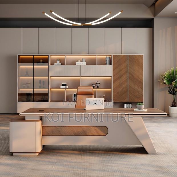 Office Desk 1.8 Meters Executive L Shaped Office Desk