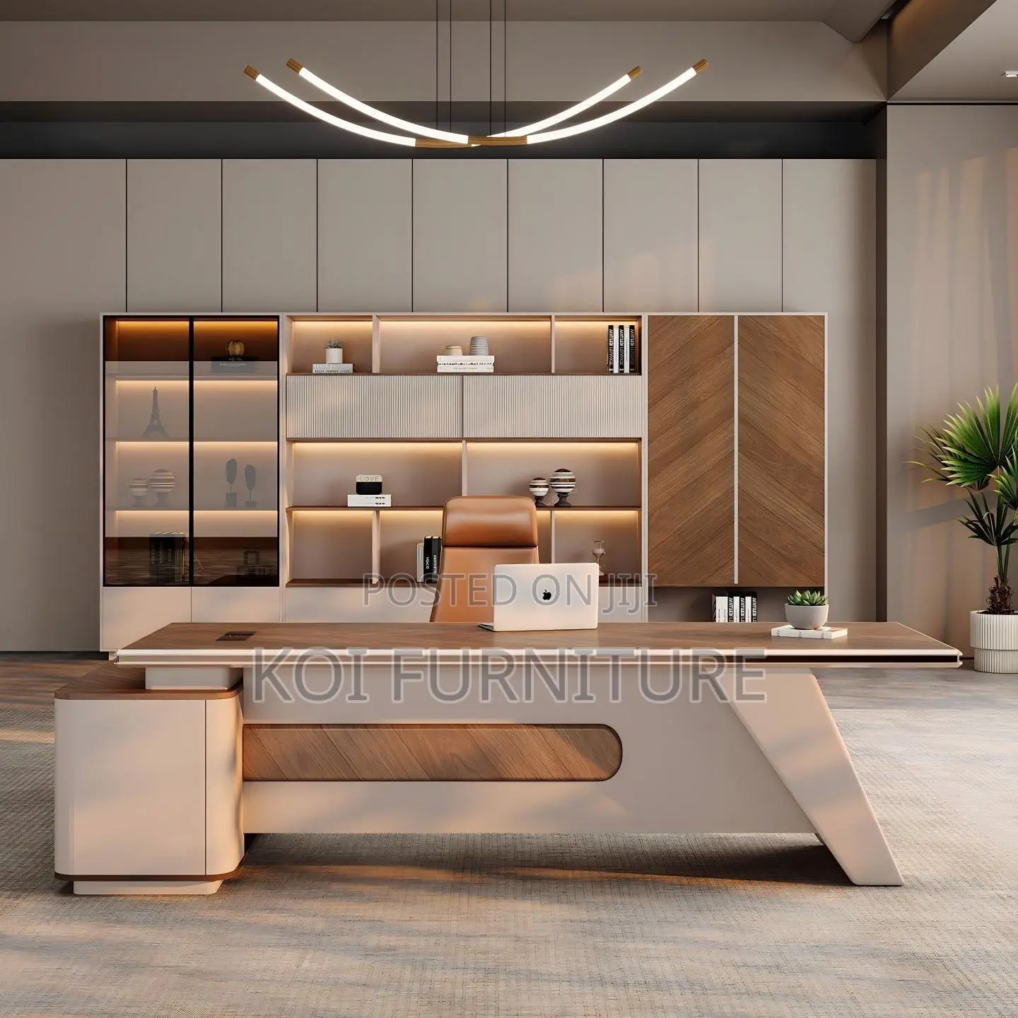 Office Desk 1.8 Meters Executive L Shaped Office Desk