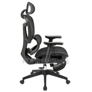 Office Chairs; Mesh Fabric Ergonomic Orthopedic Executive Foot Chairs