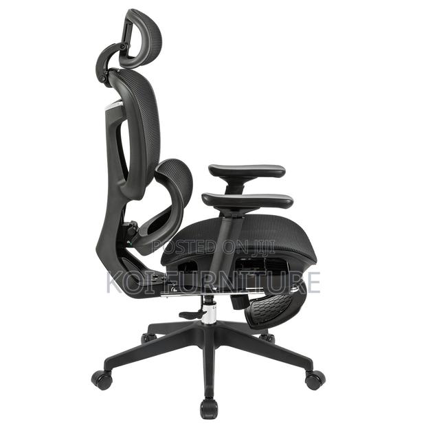 Office Chairs; Mesh Fabric Ergonomic Orthopedic Executive Foot Chairs - thumbnail 2