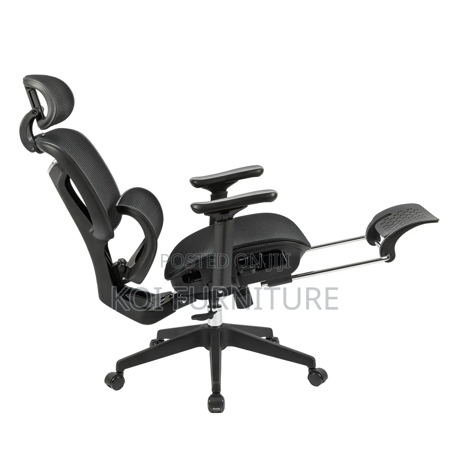 Office Chairs; Mesh Fabric Ergonomic Orthopedic Executive Foot Chairs