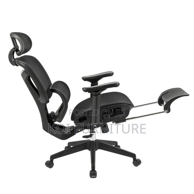 Office Chairs; Mesh Fabric Ergonomic Orthopedic Executive Foot Chairs - thumbnail 3