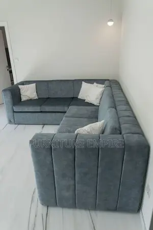 Grey Channel Sofa