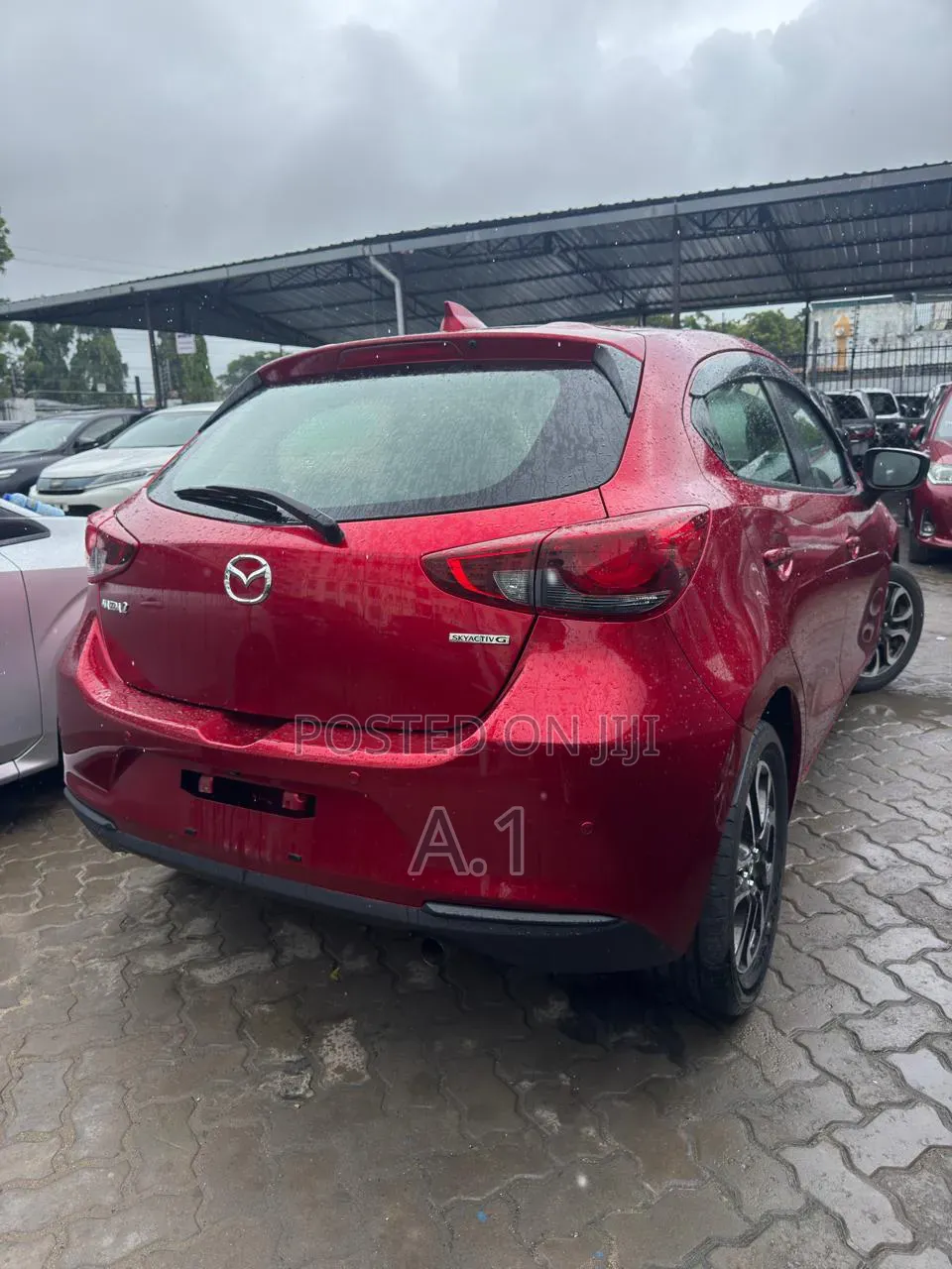 Mazda 2 2019 Maroon