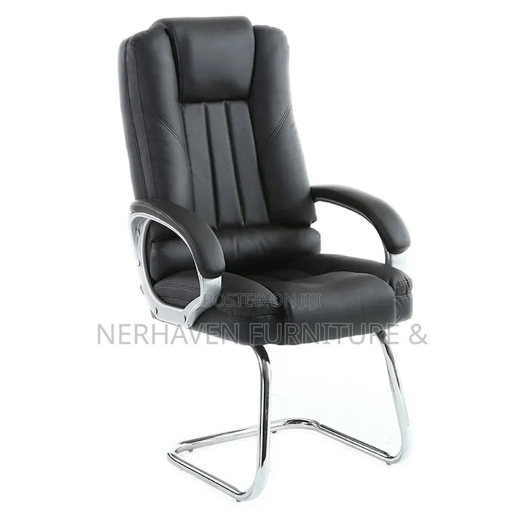 Visitors Chair With High Back – Durable Executive Guest Chair