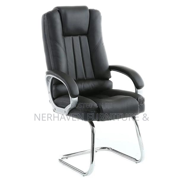 Visitors Chair With High Back – Durable Executive Guest Chair