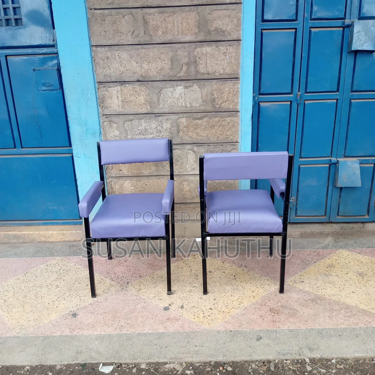 Purple Office Seats