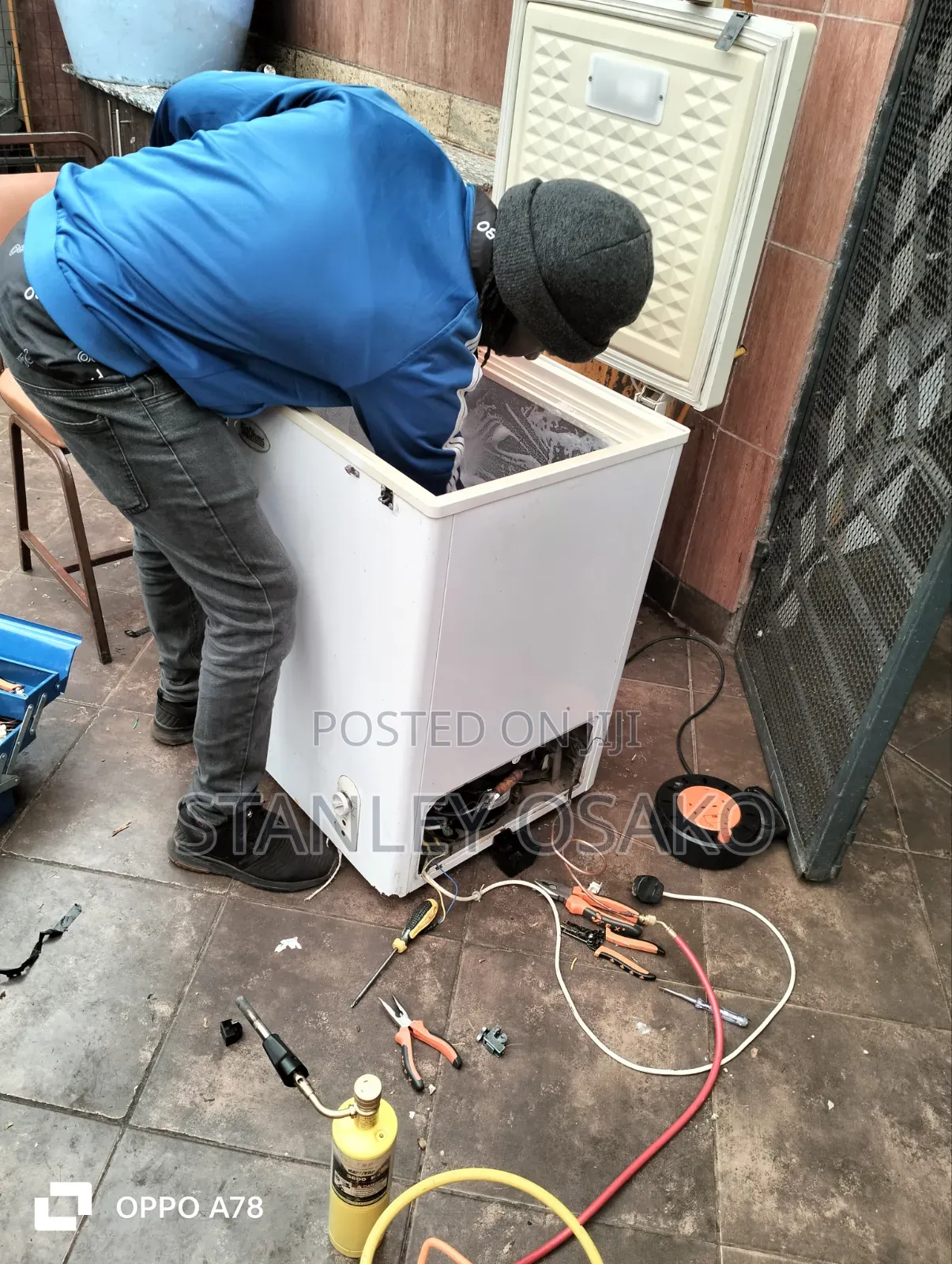 Freezer Repair Compressor Replacement