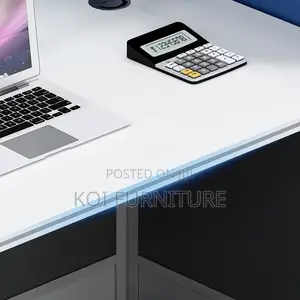 Office Workstation; Blue Four Users Cooperation Office Wokstation Desk