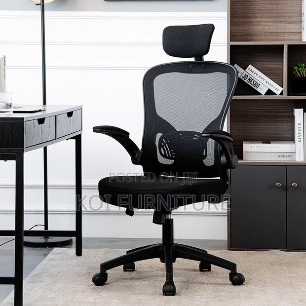 Office Chairs; High Backrest Ergonomic Chair With Full Support - thumbnail 5