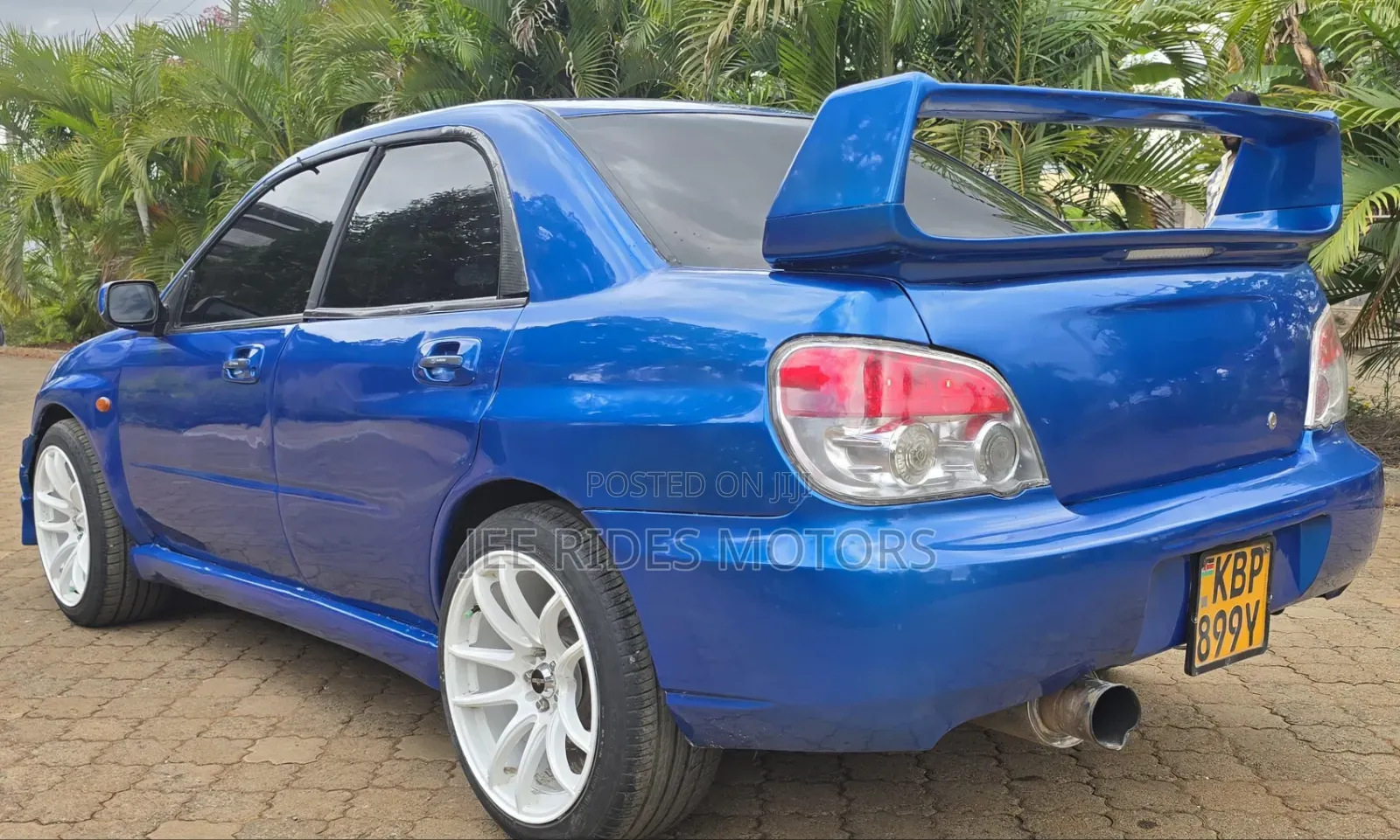Subaru Impreza 2.5 WRX STi 2005 Blue