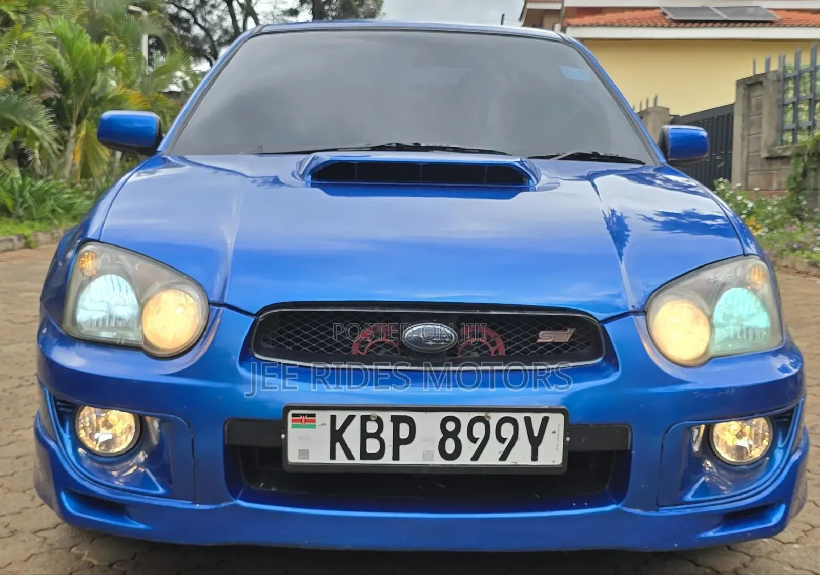 Subaru Impreza 2.5 WRX STi 2005 Blue