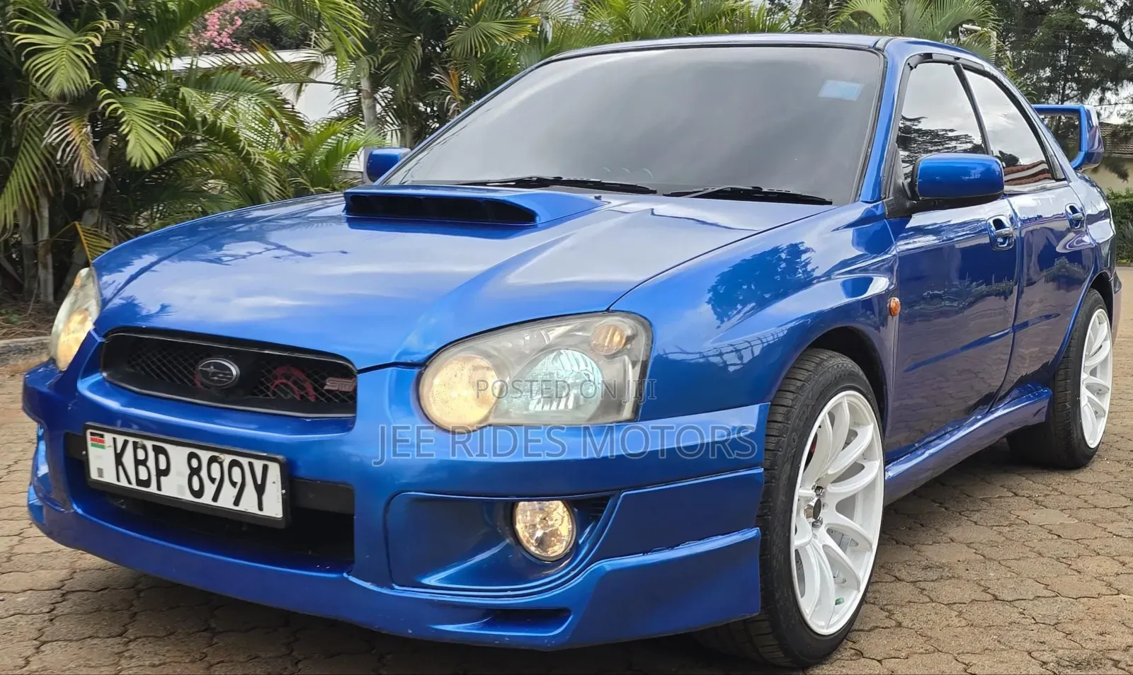 Subaru Impreza 2.5 WRX STi 2005 Blue