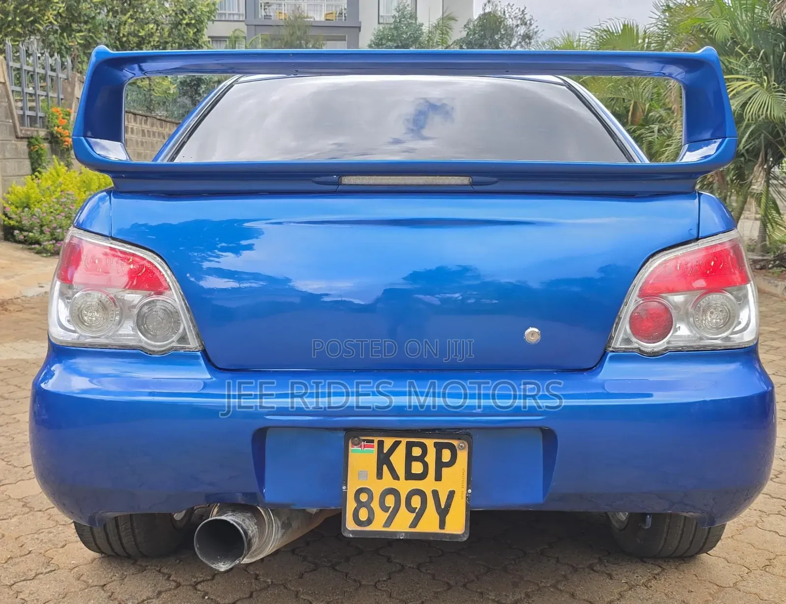 Subaru Impreza 2.5 WRX STi 2005 Blue