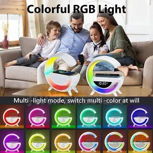Big G Smart Night Light Wireless Bluetooth Speaker W Alarm Clock - thumbnail 5
