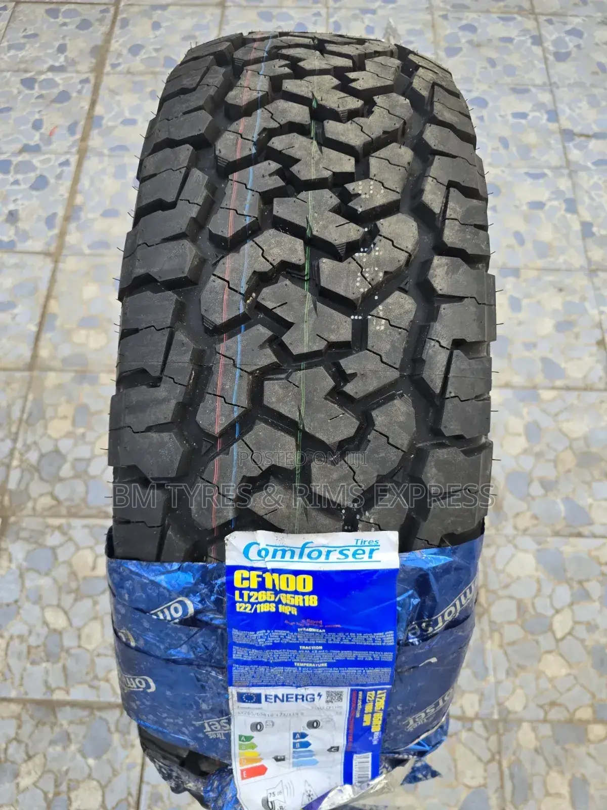 265 /65 R18 Comforser Tyres (All Terrein)