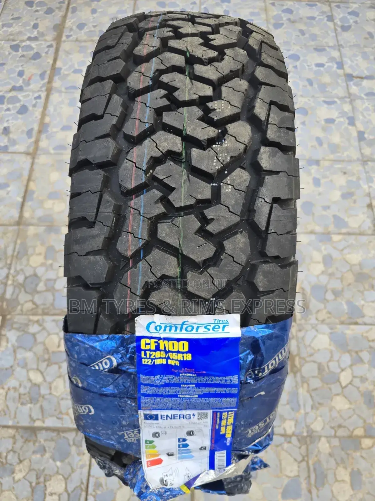 265 /65 R18 Comforser Tyres (All Terrein)