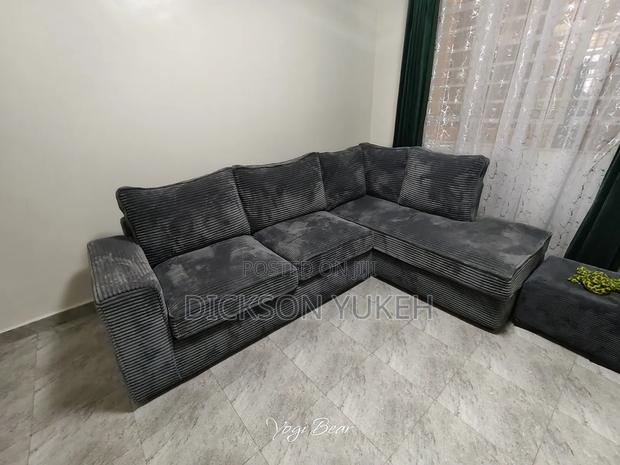 6 Seater L Couch - thumbnail 4
