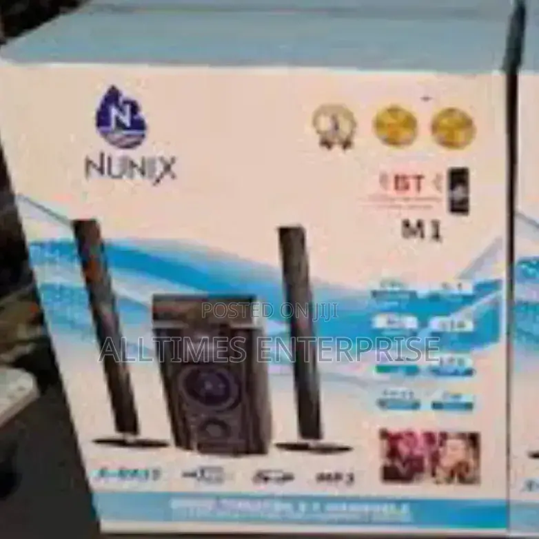 Nunix 3.1ch Nu- M1 Home Theater Speaker System