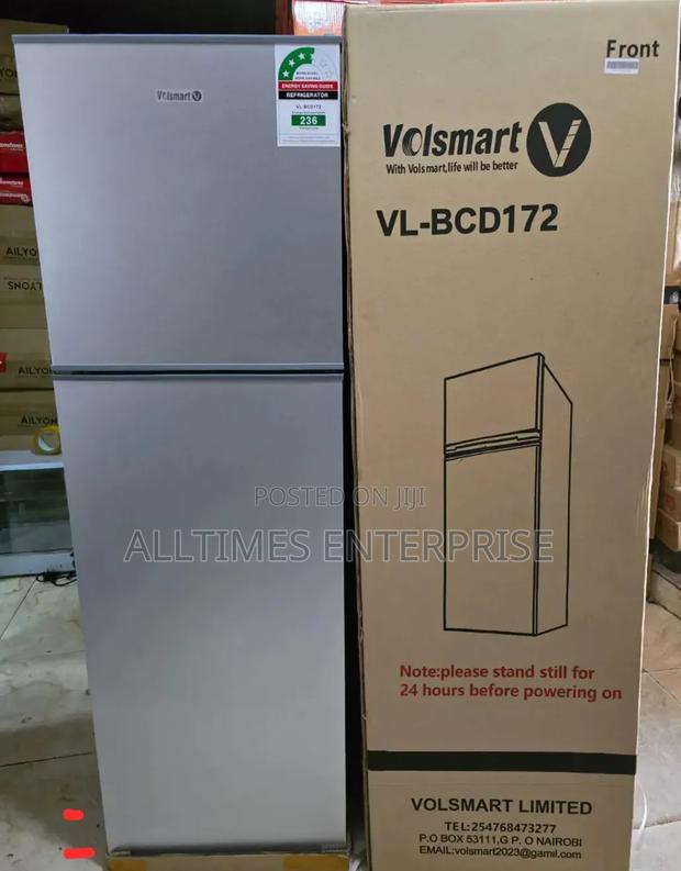Volsmart 172litres Double Door Refrigerator