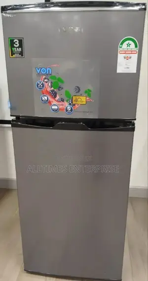Von 175 Litres Double Door Refrigerator