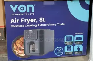 Von 8l Digital Slim Design Air Fryer