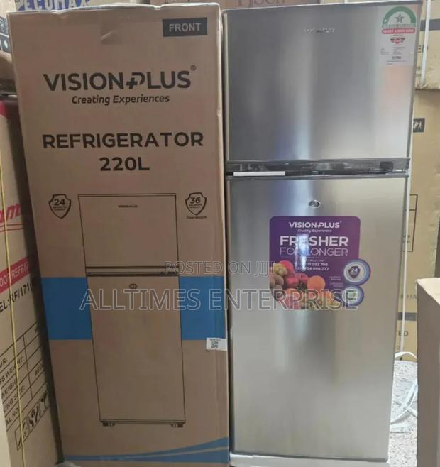 Visionplus 220 Litres Double Door Refrigerator